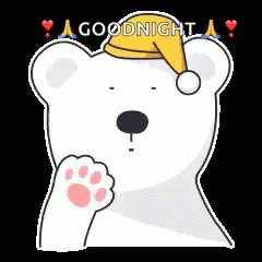 Bear Nighty Night GIF
