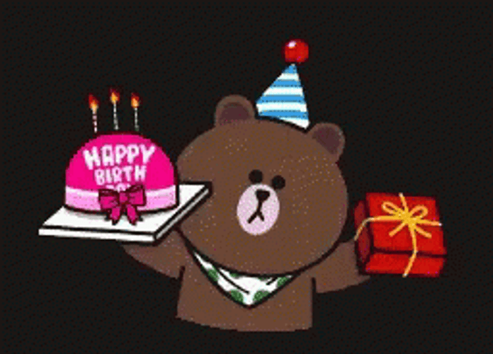 Bear Party For Birth  GIF