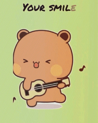Bear Playing Guitar Make My Little Life