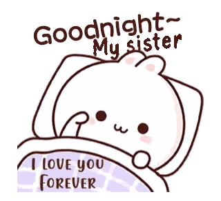 Bear Saying Goodnight and I Love You