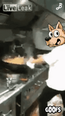 Bear Smoking Cigarette Holding Pan Let Him Cook GIF