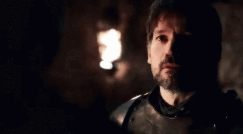 Bearded Armored Man With Backlight