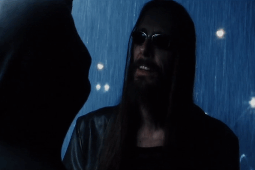 Bearded Glowing-Eyed Man Says One Eyed Man Is King