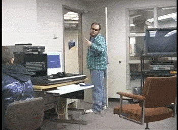 Bearded Guy Peace GIF