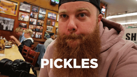 Bearded Guy Pickle GIF