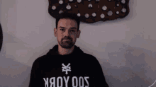 Bearded Guy Serious Thumbs Up Great Work GIF