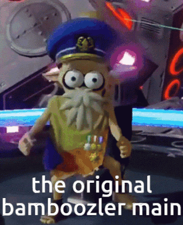 Bearded Hat Character Says The Original Bamboozler Main