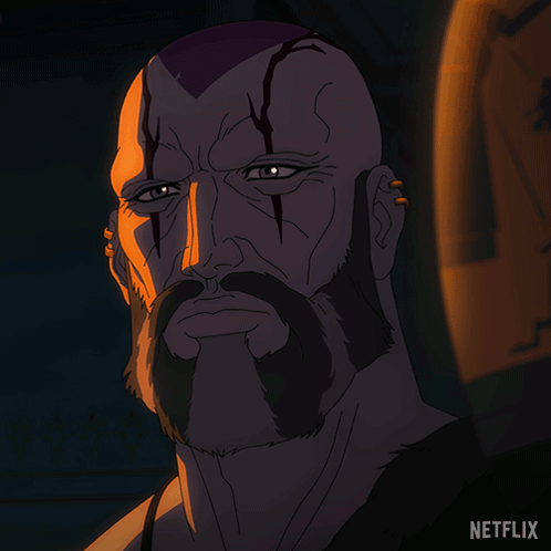 Bearded Man Asking What Is It Netflix