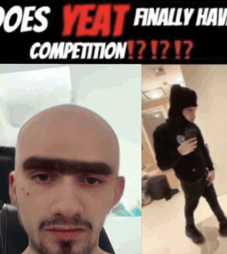 Bearded Man Asks Does Yeat Finally Have Competition