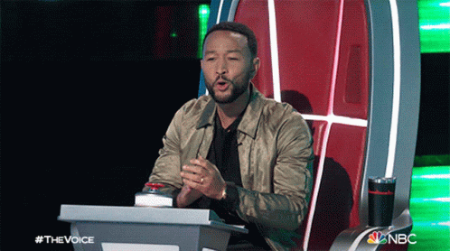 Bearded Man At NBC Podium GIF