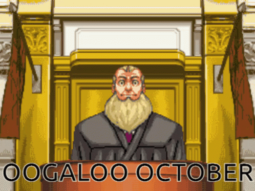 Bearded Man At Podium Saying Oogaloo October GIF