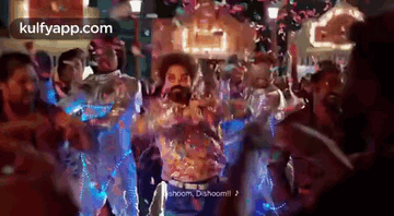 Bearded Man Dancing At Party GIF