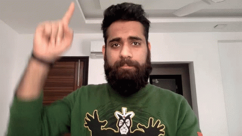 Bearded Man Follow Up GIF