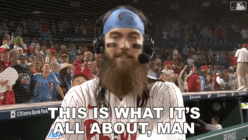 Bearded Man Headphones Headband Says This Is What It's All About Man GIF