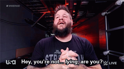 Bearded Man Hey You're Not Lying Are You
