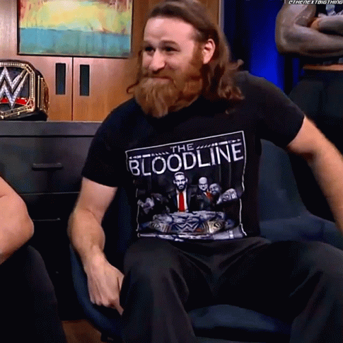 Bearded Man in Black Shirt the Bloodline