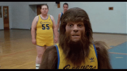 Bearded Man in Boomers Jersey