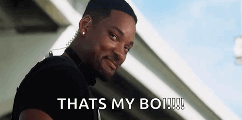 Bearded Man in Bulletproof Vest That's My Bo!!!