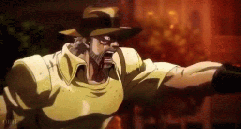 Bearded Man In Dark Room With Outstretched Arm GIF