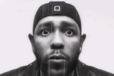 Bearded Man in Hat Drawing