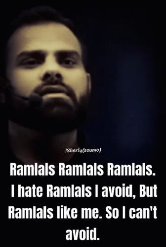 Bearded Man in Headset With Quote