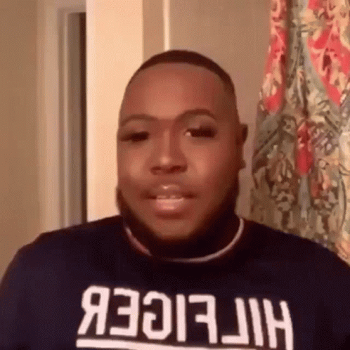 Bearded Man in Hilfiger Shirt