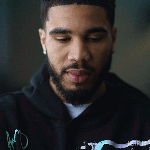 Bearded Man in Netflix Hoodie