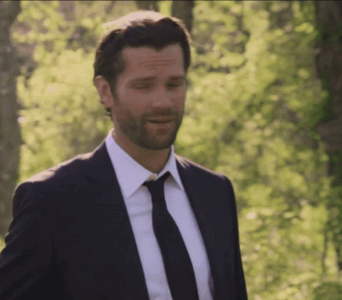 Bearded Man in Suit and Tie
