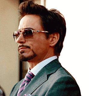 Bearded Man in Sunglasses and Suit