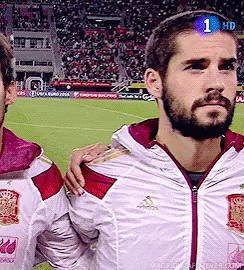 Bearded Man in White Adidas Jacket Next to Man