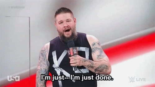 Bearded Man Into Microphone I'm Just I'm Just Done