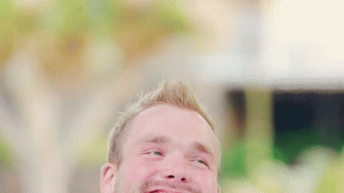 Bearded Man Laughing