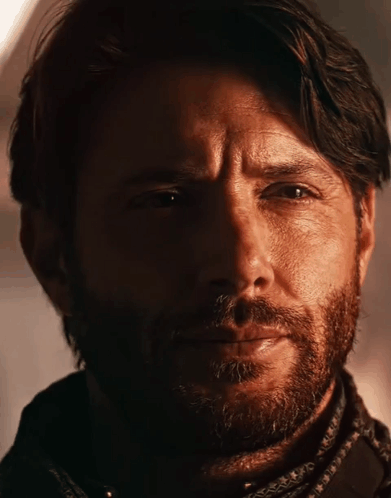 Bearded Man Looking at Camera