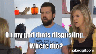 Bearded Man My God That's Disgusting Where Tho GIF