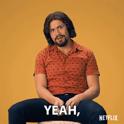 Bearded Man On Rock Saying Yeah Netflix GIF