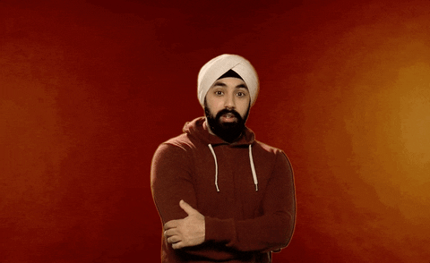 Bearded Man Pointing GIF