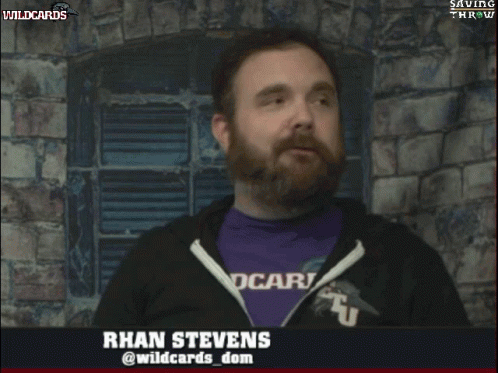 Bearded Man Saying Bye GIF
