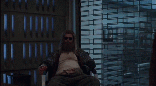 Bearded Man Saying I'm Pretty Sure He's Dead In Corner GIF