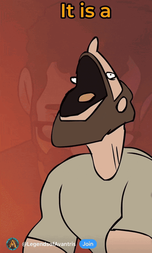 Bearded Man Saying It Is A