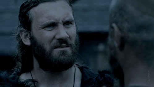 Bearded Man Saying It's The Truth To Another Man GIF
