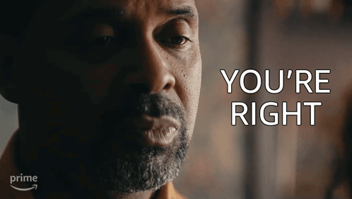 Bearded Man Saying You're Right GIF