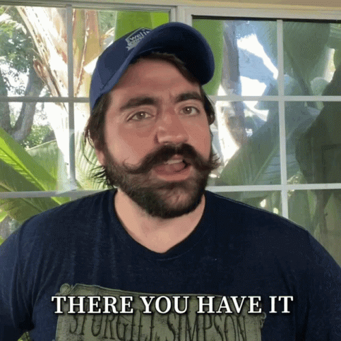 Bearded Man Saying You Ready Here It Goes