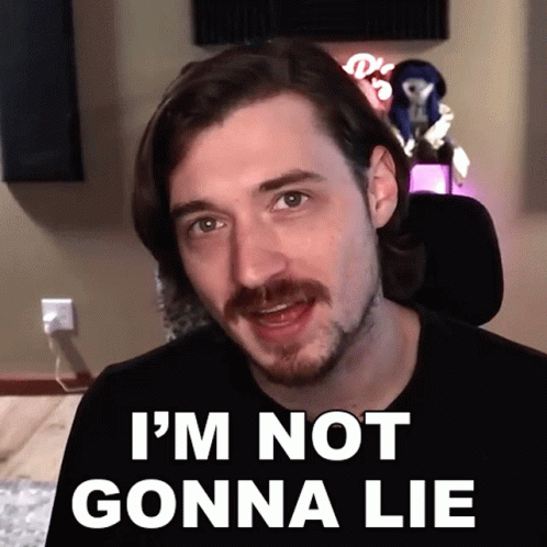 Bearded Man Says I'm Not Gonna Lie