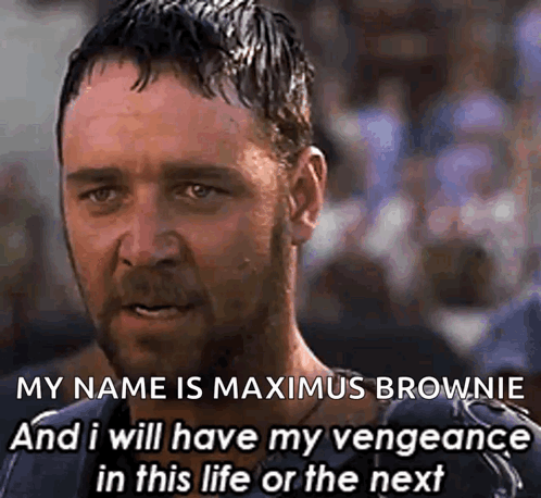 Bearded Man Says Maximus Brownie
