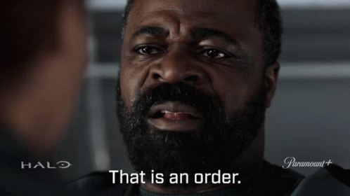 Bearded Man Says That Is an Order Halo Ad