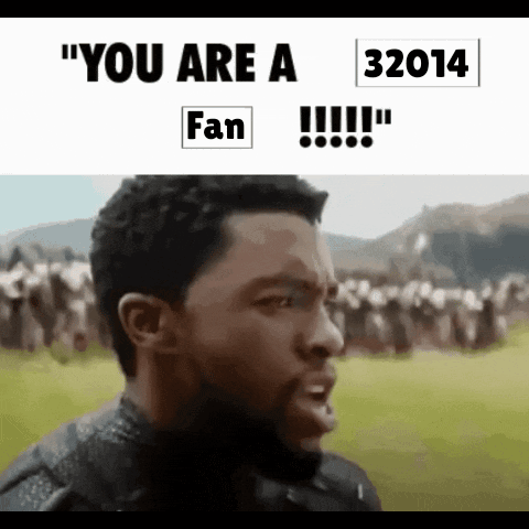 Bearded Man Says You Are A Fan To Crowd GIF