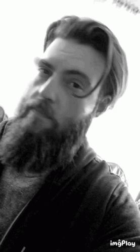 Bearded Man Selfie With Imgplay GIF
