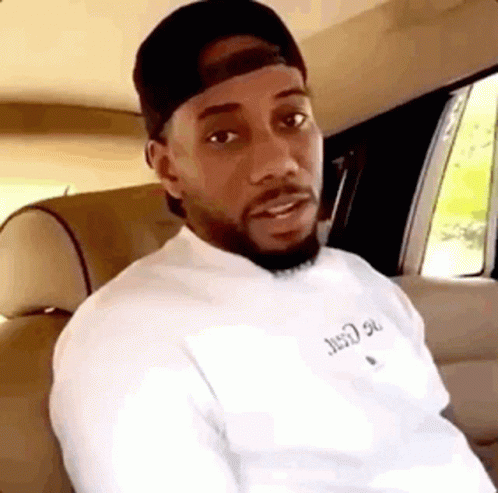 Bearded Man Sitting In Car GIF
