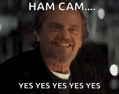 Bearded Man Smiling Ham Cam Yes Yes Yes