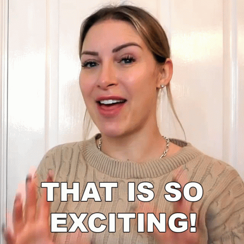 Bearded Man Smiling It's An Exciting Day GIF